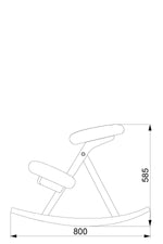 Görseli galeri görüntüleyicisinde aç, Matilda Kneeling Sallanan Sandalye - Image 17