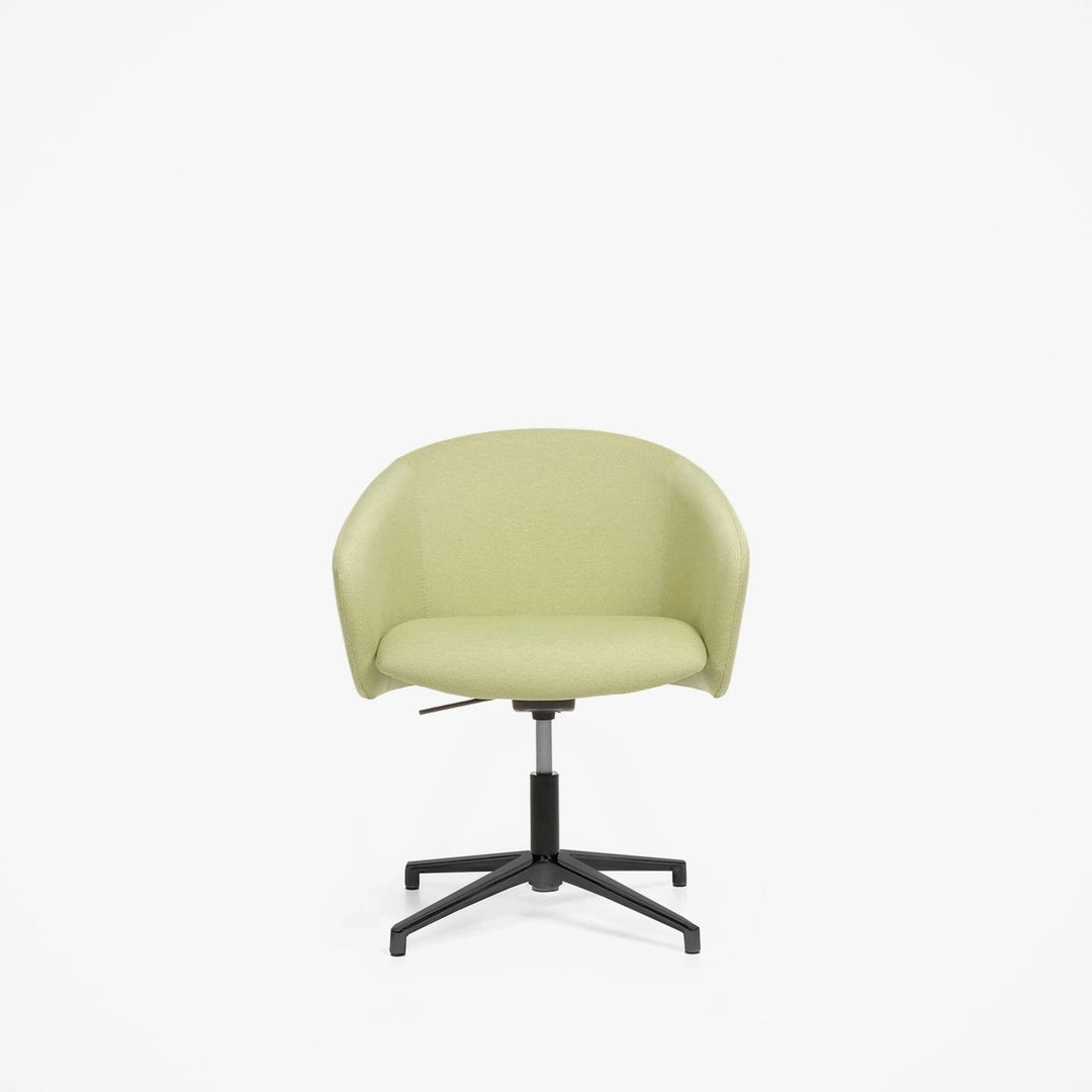 Toya Çalışma Sandalyesi - Alçak Sırt - Sabit Ayak - Alüminyum - Image 22