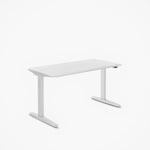 Görseli galeri görüntüleyicisinde aç, U-DO Sit&amp;Stand Yükseklik Ayarlı Standart Kontrol Panelli Çalışma Masası - HDF Toz Boya - Image 1