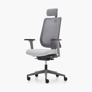 Mou Pro Çalışma Sandalyesi - Başlıklı - Antrasit - Image 1