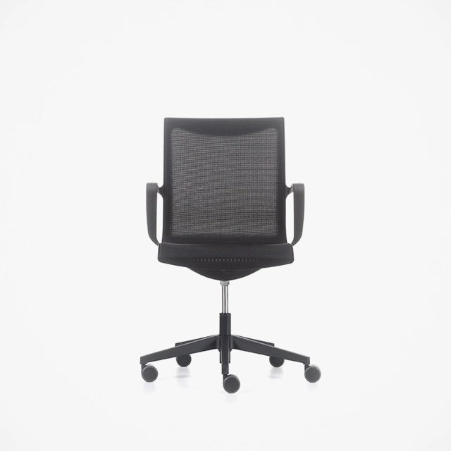 Waves Siyah Çalışma Sandalyesi - Image 1