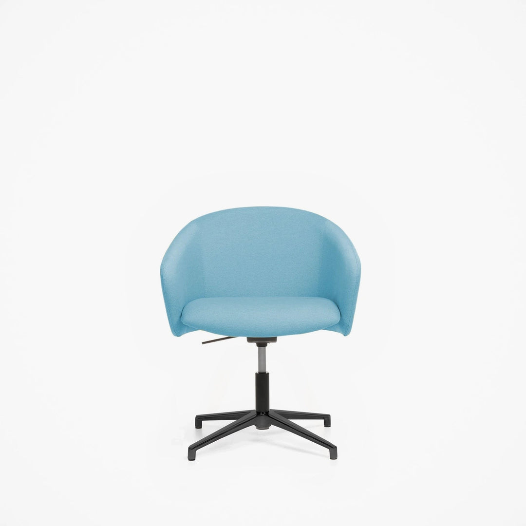 Toya Çalışma Sandalyesi - Alçak Sırt - Sabit Ayak - Alüminyum - Image 10