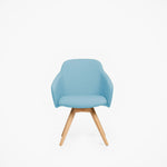 Görseli galeri görüntüleyicisinde aç, Toya Orta Sırt Çalışma Sandalyesi - Sabit Ayak - Ahşap - Image 1