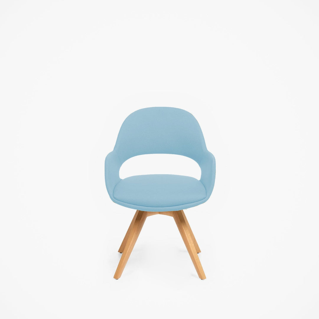 Flora Çalışma Sandalyesi - Ahşap Ayak - Image 10