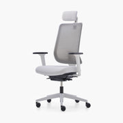Mou Pro Çalışma Sandalyesi - Başlıklı - Gri - Image 1