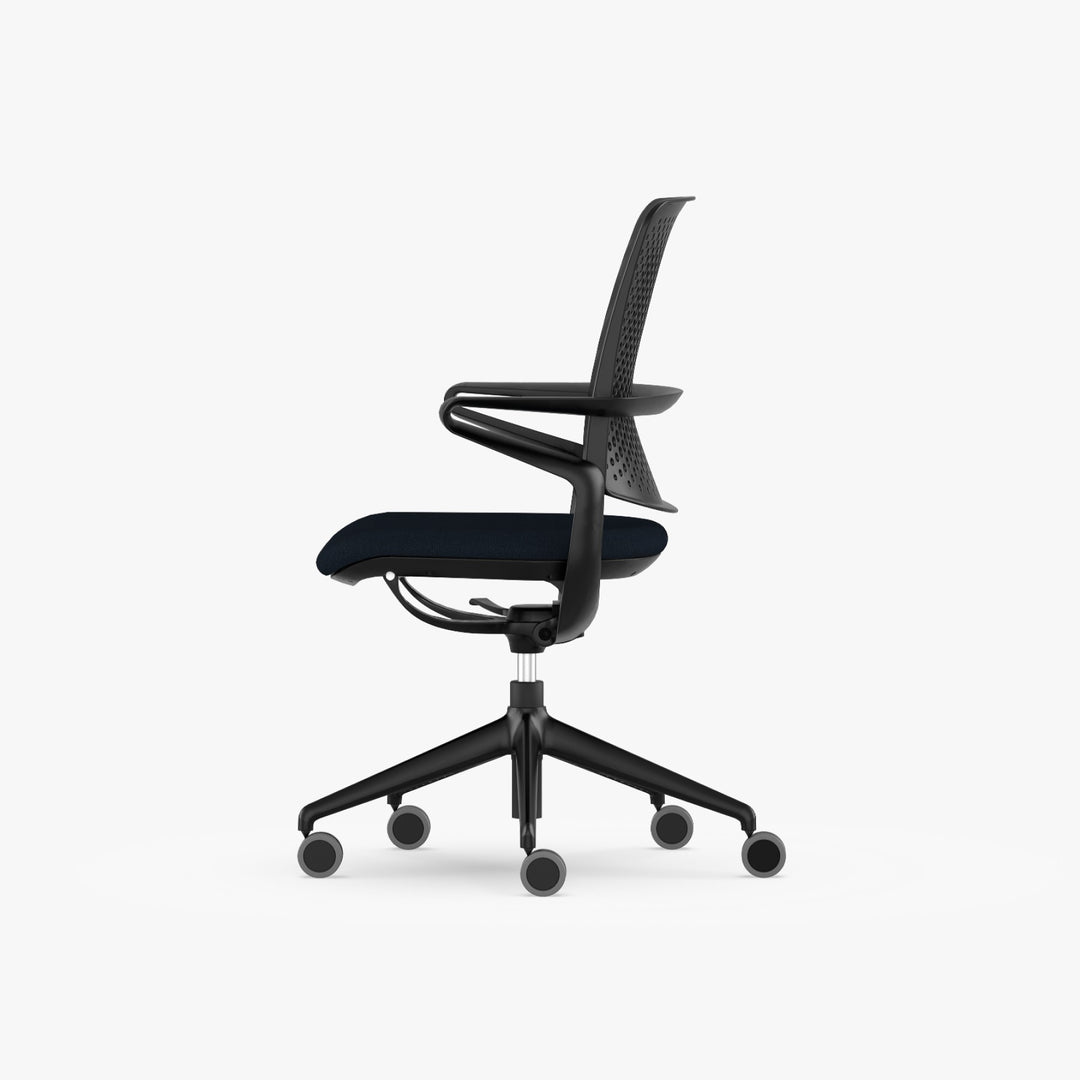 Spring Siyah Çalışma Sandalyesi - Image 2