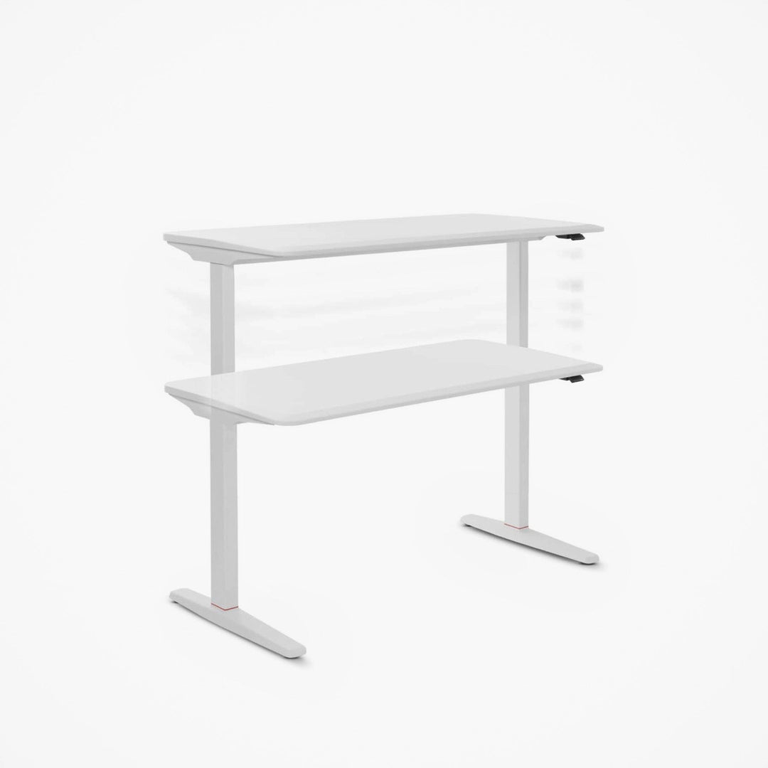 U-DO Sit&Stand Yükseklik Ayarlı Standart Kontrol Panelli Çalışma Masası - HDF Toz Boya - Image 2