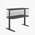 Görseli galeri görüntüleyicisinde aç, U-DO Sit&amp;Stand Yükseklik Ayarlı Standart Kontrol Panelli Çalışma Masası - HDF Toz Boya - Image 9