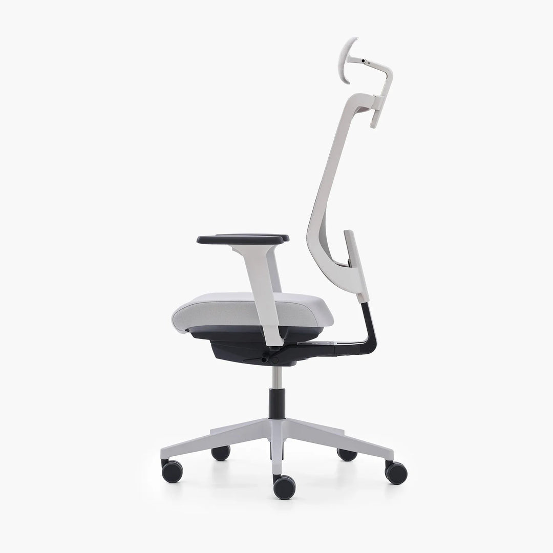Mou Pro Çalışma Sandalyesi - Başlıklı - Gri - Image 2