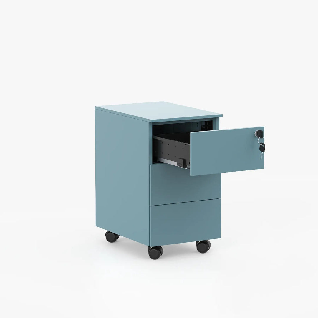 Cube Üç Çekmeceli Metal Komodin - Image 25