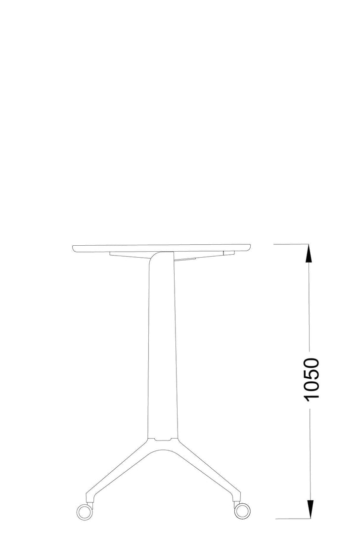 Louis Yüksek Çalışma Masası - 105 Cm - Image 3