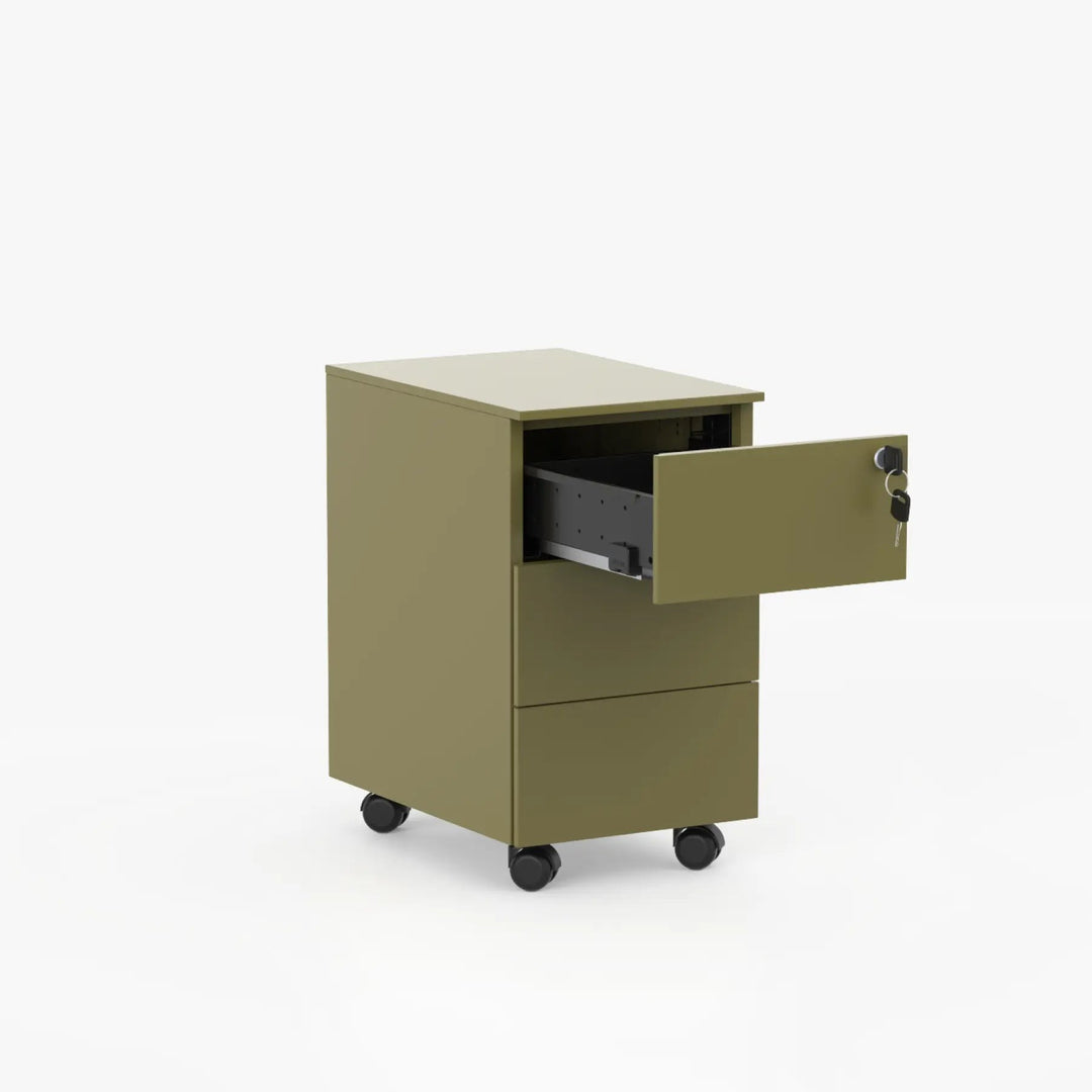 Cube Üç Çekmeceli Metal Komodin - Image 3