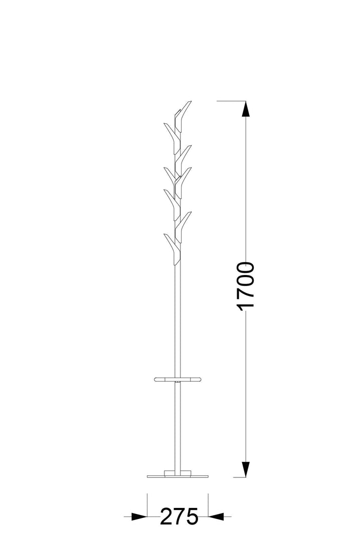 Leaves Şemsiye Tutuculu İkili Askılık - Image 11