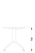 Görseli galeri görüntüleyicisinde aç, Louis Katlanır Çalışma Masası - 74 cm - Image 14