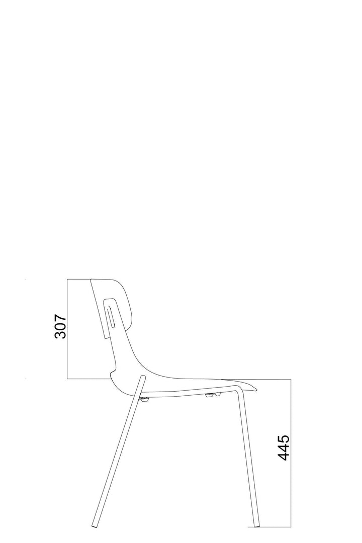 Lucrezia Ahşap Sırt Sandalye - Image 5