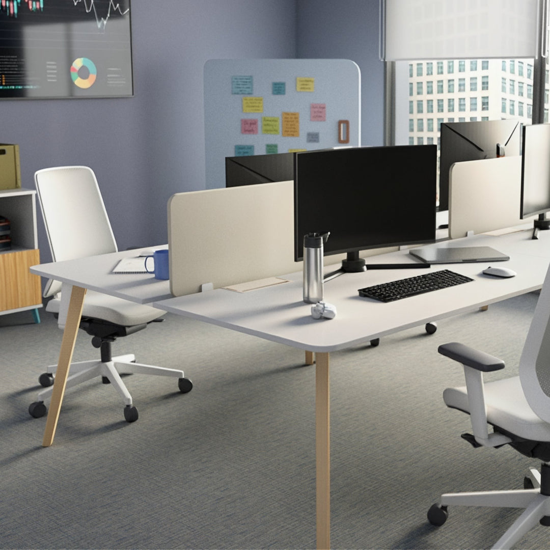 Pila Wood Elektrifikasyonlu İkili Çalışma Masası - Image 6