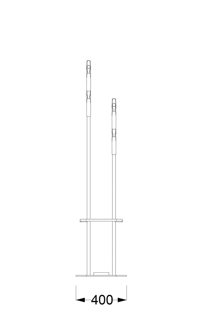 Leaves Şemsiye Tutuculu İkili Askılık - Image 7