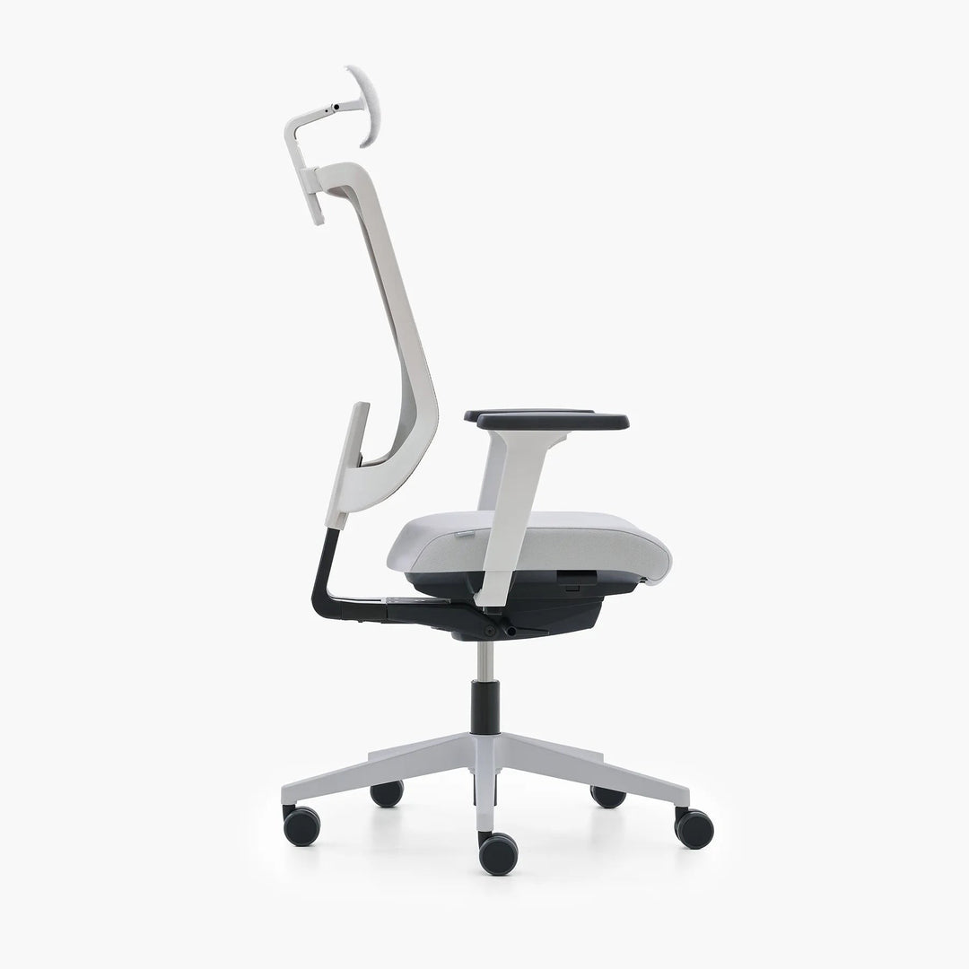 Mou Pro Çalışma Sandalyesi - Başlıklı - Gri - Image 7