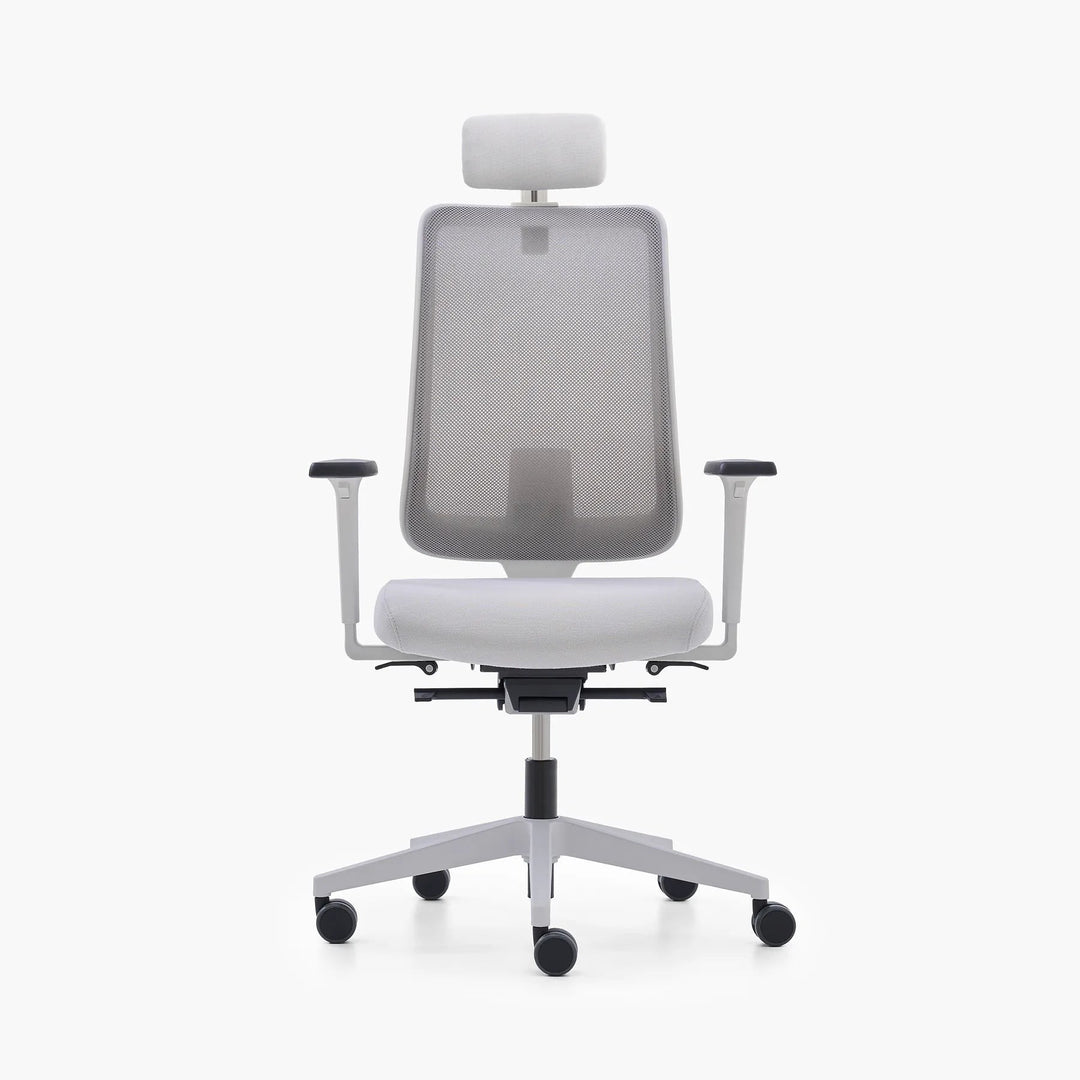 Mou Pro Çalışma Sandalyesi - Başlıklı - Gri - Image 8