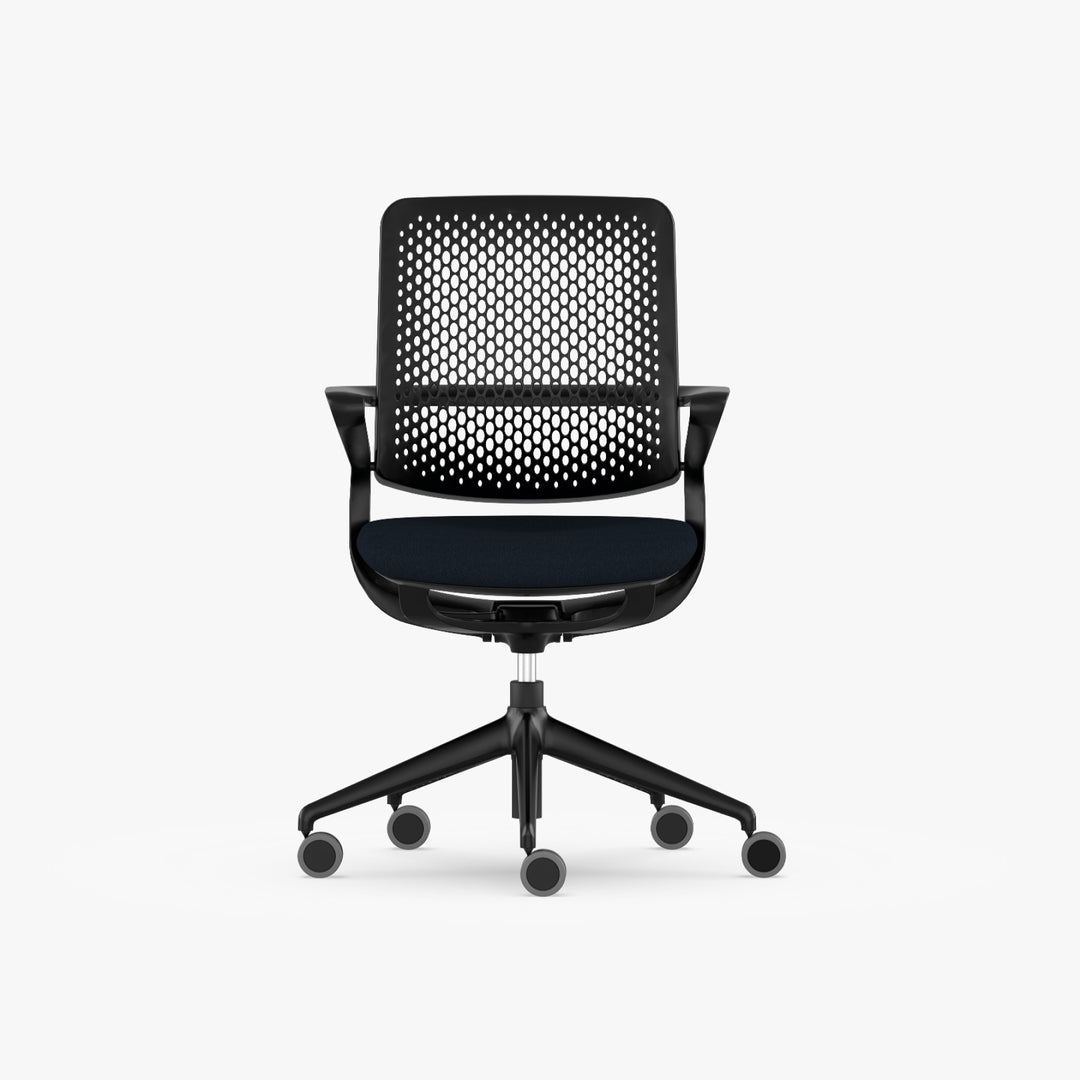 Spring Siyah Çalışma Sandalyesi - Image 8