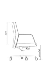 Görseli galeri görüntüleyicisinde aç, Aura Çalışma Sandalyesi - Image 9