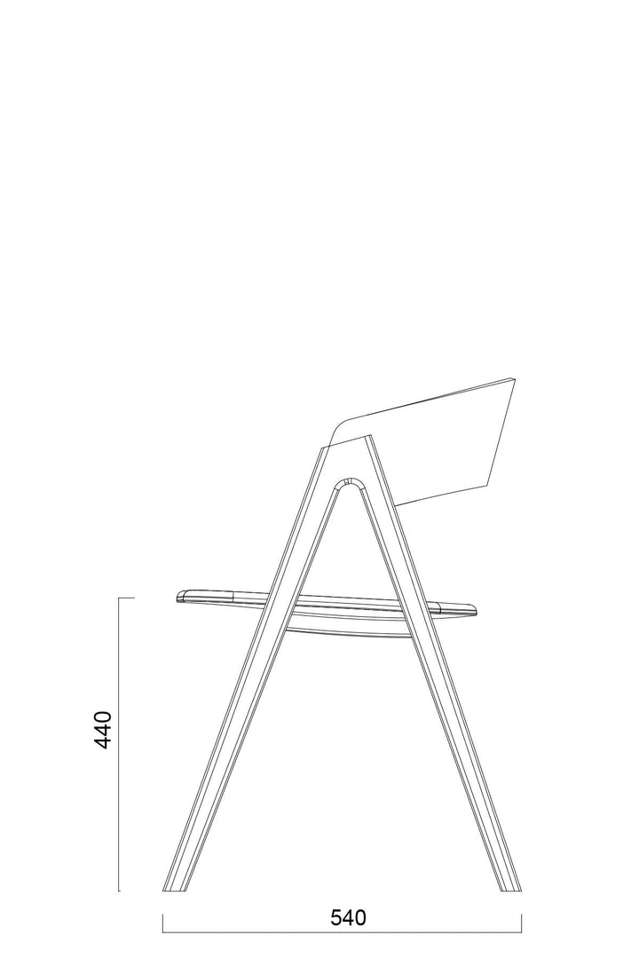 Fresco Deri Ahşap Sandalye - Image 15