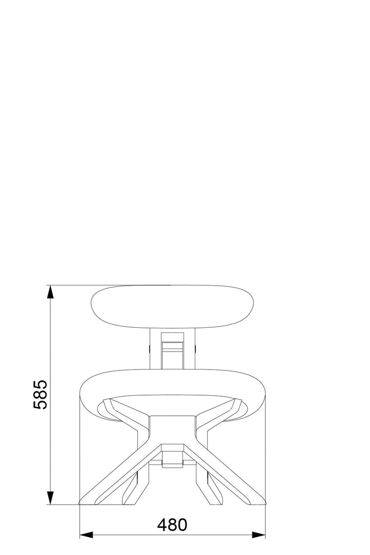 Matilda Kneeling Sabit Sandalye - Image 17