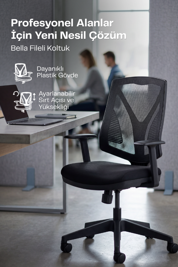 Bella Fileli Çalışma Koltuğu