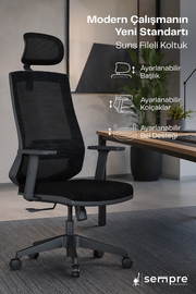 Suns Ergonomik Fileli Çalışma Koltuğu