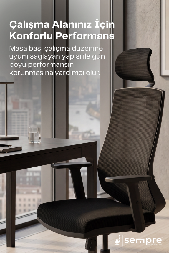 Suns Ergonomik Fileli Çalışma Koltuğu