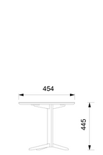 Görseli galeri görüntüleyicisinde aç, Aqua Geometrik Yan Sehpa - Orta