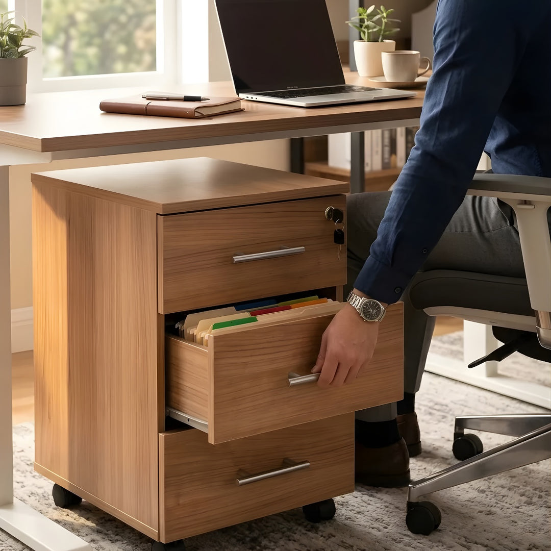 3 Çekmeceli Hareketli Keson - Marbella - Merkezi Kilitli